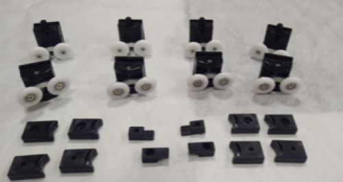 Black ABS Pulley Kit